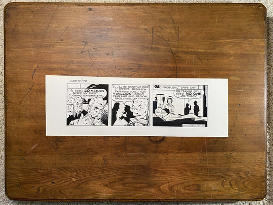 Dick Tracy Daily 6/9/79 Original Art Illustration | Fletcher Studio