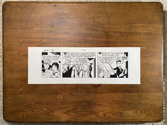 Dick Tracy Daily 6/11/79 Original Art Illustration | Fletcher Studio