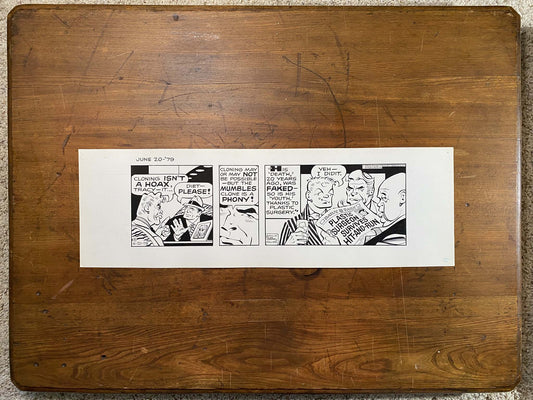 Dick Tracy Daily 6/20/79 Original Art Illustration | Fletcher Studio