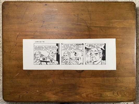 Dick Tracy Daily 6/30/79 Original Art Illustration | Fletcher Studio