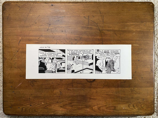 Dick Tracy Daily 7/4/79 Original Art Illustration | Fletcher Studio