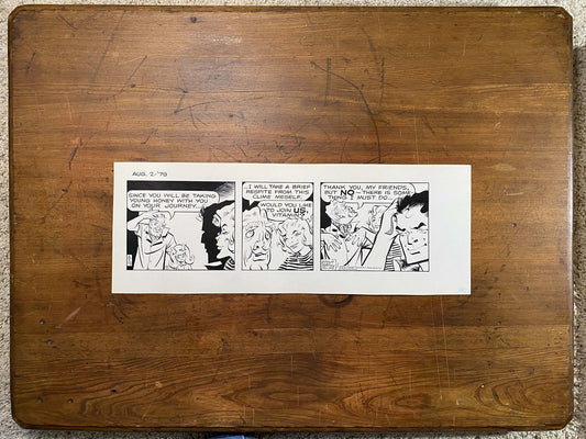 Dick Tracy Daily 8/2/79 Original Art Illustration | Fletcher Studio