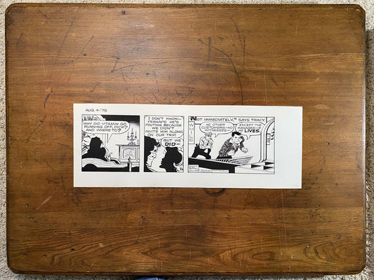 Dick Tracy Daily 8/4/79 Original Art Illustration | Fletcher Studio