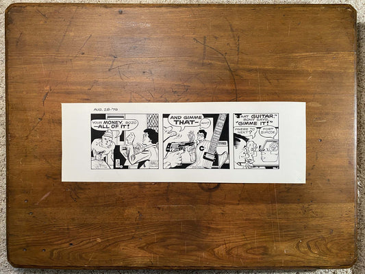 Dick Tracy Daily 8/28/79 Original Art Illustration | Fletcher Studio