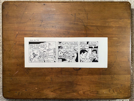 Dick Tracy Daily 8/30/79 Original Art Illustration | Fletcher Studio