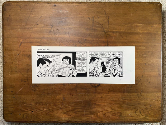 Dick Tracy Daily 8/31/79 Original Art Illustration | Fletcher Studio