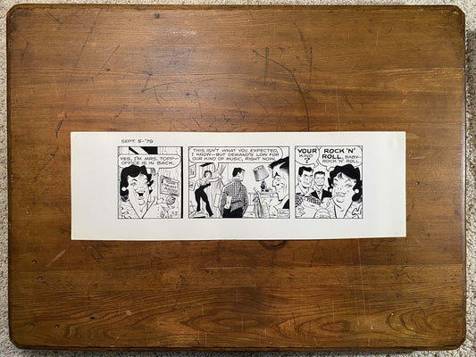 Dick Tracy Daily 9/5/79 Original Art Illustration | Fletcher Studio