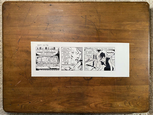 Dick Tracy Daily 9/29/79 Original Art Illustration | Fletcher Studio