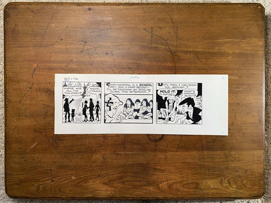 Dick Tracy Daily 10/1/79 Original Art Illustration | Fletcher Studio