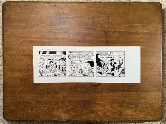 Dick Tracy Daily 10/3/79 Original Art Illustration | Fletcher Studio
