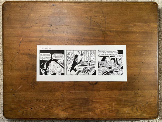 Dick Tracy Daily 10/19/79 Original Art Illustration | Fletcher Studio