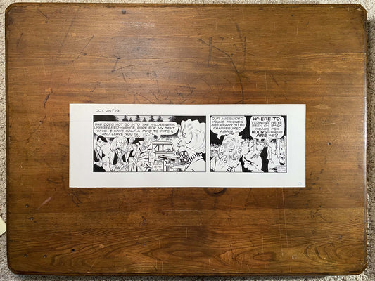 Dick Tracy Daily 10/24/79 Original Art Illustration | Fletcher Studio