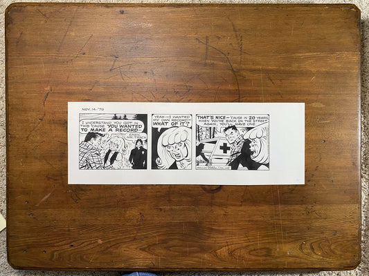Dick Tracy Daily 11/14/79 Original Art Illustration | Fletcher Studio