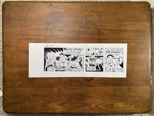 Dick Tracy Daily 12/3/79 Original Art Illustration | Fletcher Studio