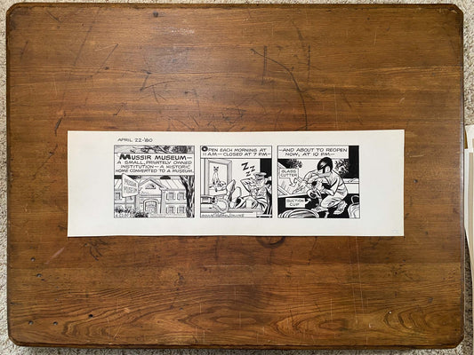 Dick Tracy Daily 4/22/80 Original Art Illustration | Fletcher Studio