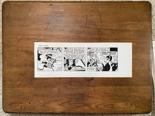 Dick Tracy Sunday 5/4/80 Original Art Illustration | Fletcher Studio