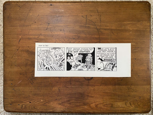 Dick Tracy Daily 5/16/80 Original Art Illustration | Fletcher Studio