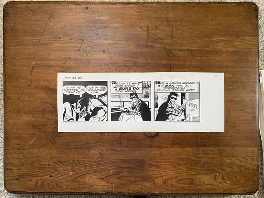 Dick Tracy Sunday 5/25/80 Original Art Illustration | Fletcher Studio