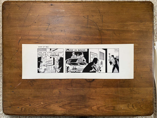 Dick Tracy Daily 5/27/80 Original Art Illustration | Fletcher Studio