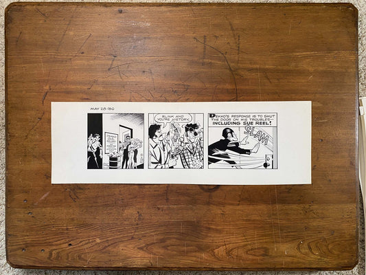 Dick Tracy Daily 5/28/80 Original Art Illustration | Fletcher Studio