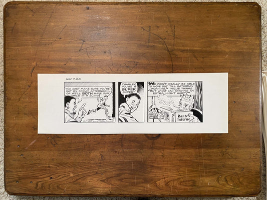 Dick Tracy Daily 11/7/80 Original Art Illustration | Fletcher Studio