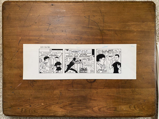 Dick Tracy Daily 11/26/80 Original Art Illustration | Fletcher Studio