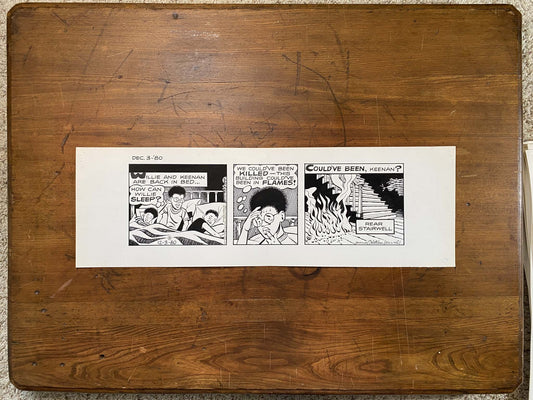 Dick Tracy Daily 12/3/80 Original Art Illustration | Fletcher Studio