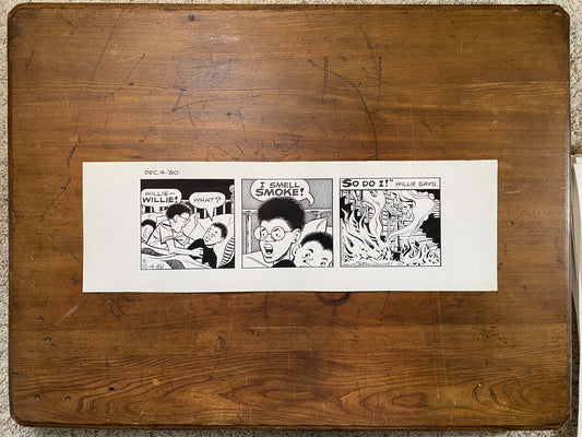 Dick Tracy Daily 12/4/80 Original Art Illustration | Fletcher Studio