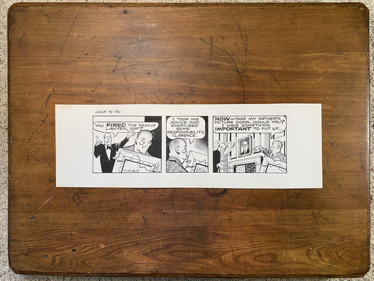 Dick Tracy Daily 7/15/81 Original Art Illustration | Fletcher Studio