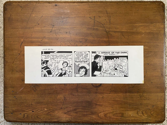 Dick Tracy Daily 7/20/81 Original Art Illustration | Fletcher Studio