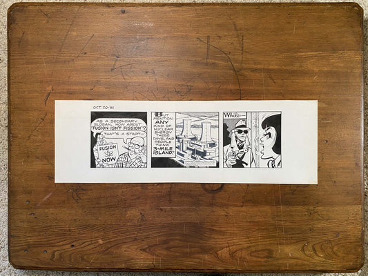 Dick Tracy Daily 10/20/81 Original Art Illustration | Fletcher Studio