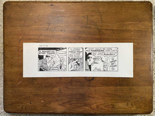 Dick Tracy Daily 11/4/81 Original Art Illustration | Fletcher Studio