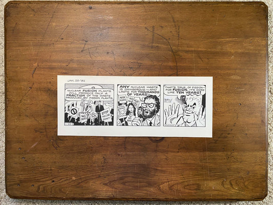 Dick Tracy Daily 1/20/82 Original Art Illustration | Fletcher Studio