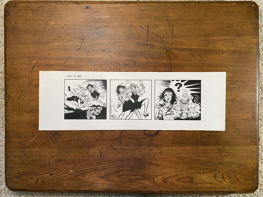 Dick Tracy Daily 5/5/82 Original Art Illustration | Fletcher Studio