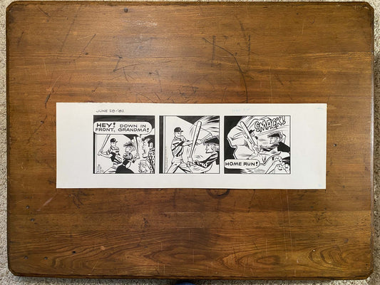 Dick Tracy Daily 6/29/82 Original Art Illustration | Fletcher Studio