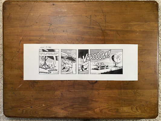 Dick Tracy Daily 7/17/82 Original Art Illustration | Fletcher Studio