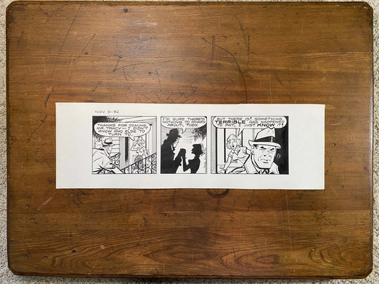 Dick Tracy Daily 11/9/82 Original Art Illustration | Fletcher Studio