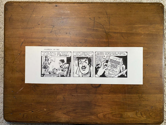 Dick Tracy Daily 3/14/83 Original Art Illustration | Fletcher Studio