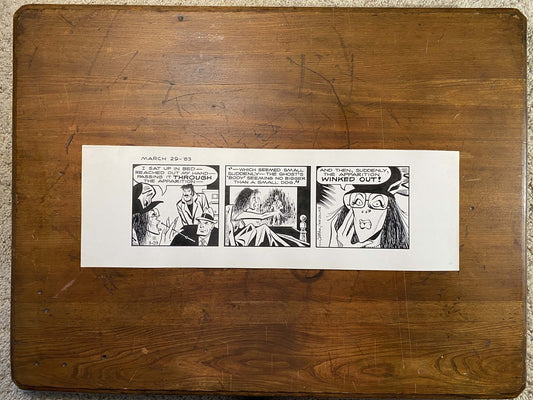 Dick Tracy Daily 3/29/83 Original Art Illustration | Fletcher Studio
