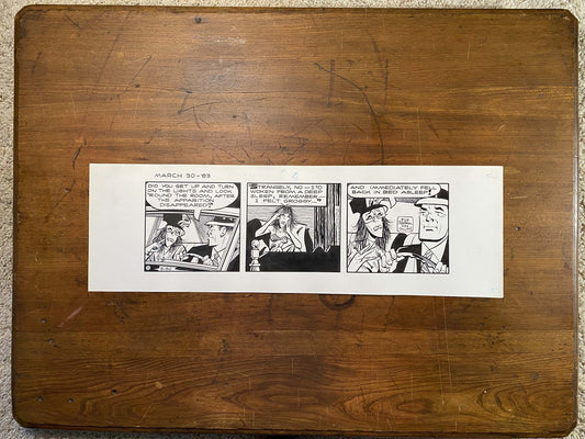 Dick Tracy Daily 3/30/83 Original Art Illustration | Fletcher Studio