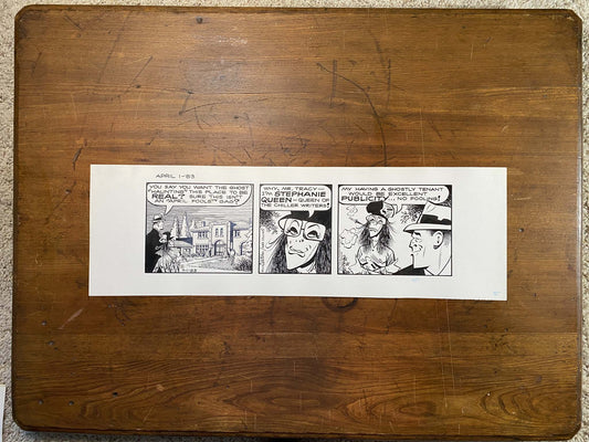 Dick Tracy Daily 4/1/83 Original Art Illustration | Fletcher Studio
