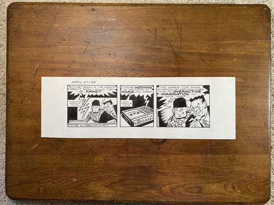 Dick Tracy Daily 4/27/83 Original Art Illustration | Fletcher Studio