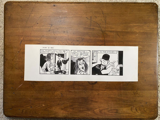 Dick Tracy Daily 5/2/83 Original Art Illustration | Fletcher Studio