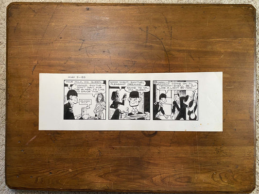 Dick Tracy Daily 5/3/83 Original Art Illustration | Fletcher Studio