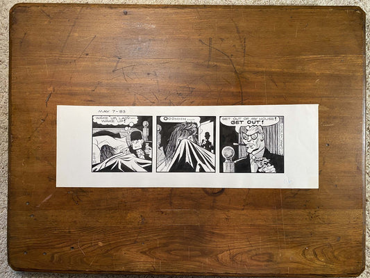 Dick Tracy Daily 5/7/83 Original Art Illustration | Fletcher Studio