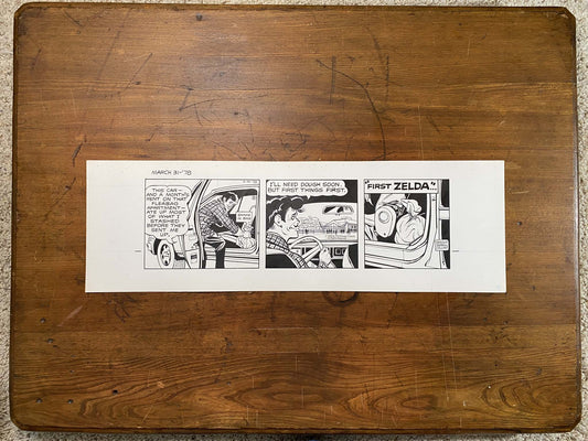 Dick Tracy Daily 3/31/78 Original Art Illustration | Fletcher Studio