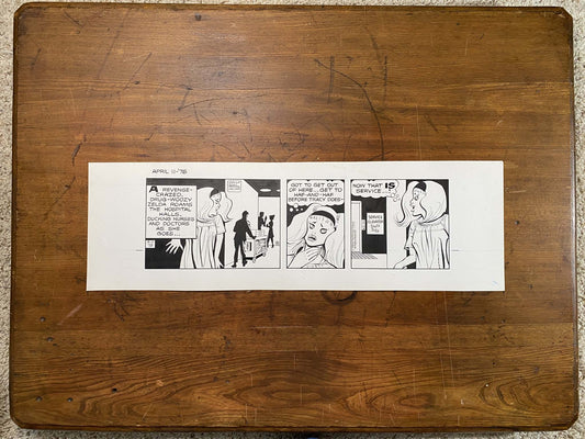Dick Tracy Daily 4/11/78 Original Art Illustration | Fletcher Studio