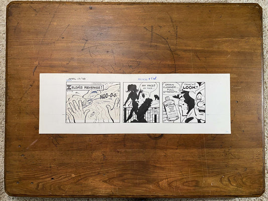 Dick Tracy Daily 4/17/78 Original Art Illustration | Fletcher Studio