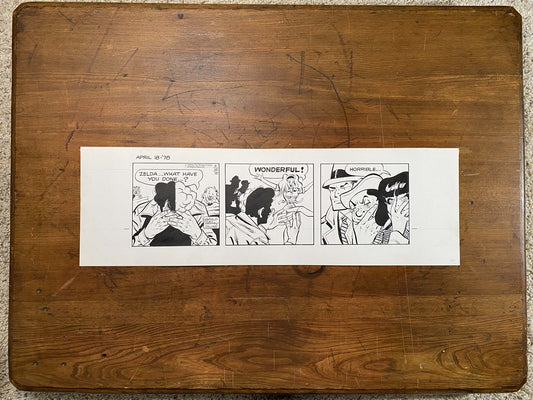 Dick Tracy Daily 4/18/78 Original Art Illustration | Fletcher Studio