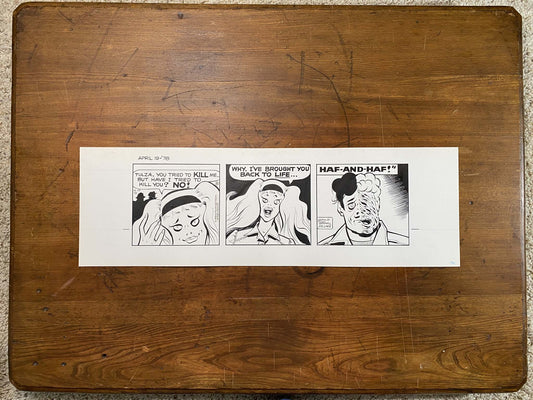 Dick Tracy Daily 4/19/78 Original Art Illustration | Fletcher Studio
